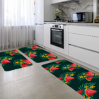 Kit Tapete De Cozinha Melancia Único