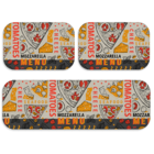 Kit Tapete De Cozinha Pizza Colors Único