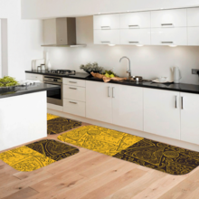 Kit Tapete De Cozinha Pizza Único