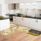 Kit Tapete De Cozinha Sun Flower Único