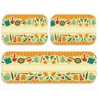 Kit Tapete de Cozinha Utensílios  Único