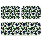 Kit Tapete De Cozinha Uvas Único