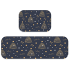 Kit Tapete De Natal Para Cozinha 2 Peças Natal Exclusive Único