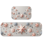 Kit Tapete De Natal Para Cozinha 2 Peças Premium Único