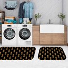 Kit Tapete Lavanderia Abacaxis Único