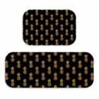 Kit Tapete Lavanderia Abacaxis Único