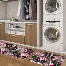 Kit Tapete Lavanderia Abstrato Split Laef Único