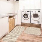 Kit Tapete Lavanderia Abstrato Único