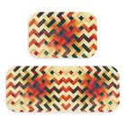 Kit Tapete Lavanderia Abstrato Único