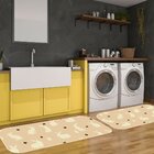 Kit Tapete Lavanderia Coelhos Único