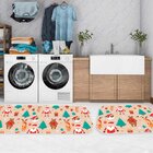 Kit Tapete Lavanderia Cute Noel Único