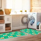 Kit Tapete Lavanderia Cute Único