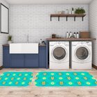 Kit Tapete Lavanderia Easter Classic Único