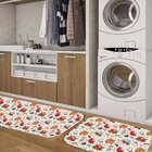 Kit Tapete Lavanderia Elementos Natalinos Único