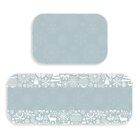 Kit Tapete Lavanderia Elementos Natalinos Único