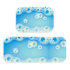 Kit Tapete Lavanderia Espumas Único