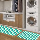 Kit Tapete Lavanderia Geometric Único