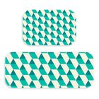 Kit Tapete Lavanderia Geometric Único