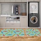 Kit Tapete Lavanderia Grampos Único