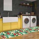 Kit Tapete Lavanderia Heliconia Único