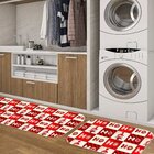 Kit Tapete Lavanderia Ho Ho Ho Único