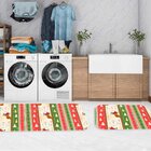 Kit Tapete Lavanderia Merry Christmas Único