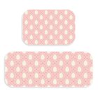 Kit Tapete Lavanderia Ovos De Páscoa Rosa Único