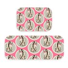 Kit Tapete Lavanderia Premium Rosa Único