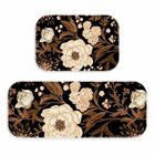 Kit Tapete Lavanderia Rosa Branca Único