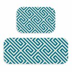 Kit Tapete Lavanderia Traços Abstratos Único