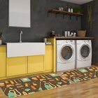 Kit Tapete Lavanderia Washing Único