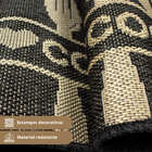 Kit Tapete Passadeira 2pç Antiderrapante Cozinha Juta Cookpt