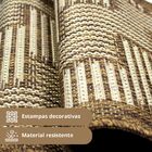 Kit Tapete Passadeira 2pç Antiderrapante Cozinha Juta Srj Mr