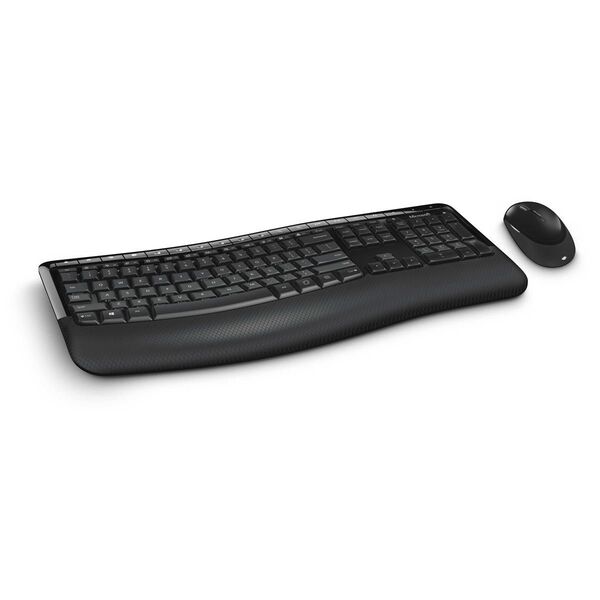 Kit Teclado E Mouse Microsoft Wireless Comfort 5050 - Pp4-000