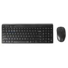 Kit Teclado E Mouse Sem Fio Bluetooth + 2.4 Ghz 8050t Black R
