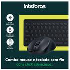 Kit Teclado E Mouse Sem Fio Intelbras Csi50 - 4294200