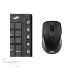 Kit Teclado E Mouse Sem Fio Multimídia C3tech Compacto