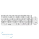 Kit Teclado E Mouse Sem Fio Multimídia Multilase Confortavel