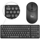 Kit Teclado E Mouse Sem Fio Wifi 3green Hw197 Preto