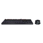Kit Teclado E Mouse Usb Gaming Mechan Gm200 Preto Hp