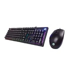Kit Teclado E Mouse Usb Gaming Memb Km300f Preto Hp