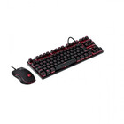Kit Teclado/mouse Mecanico Usb Pcyes Mk50lr - 32894 Preto