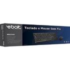 Kit Teclado/mouse S/fio 2,4 Ghz Kb2044 Preto Ebolt