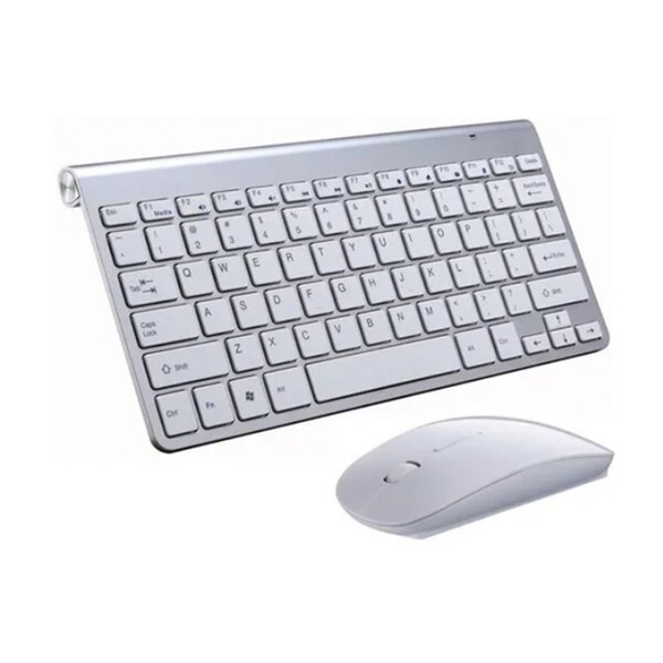 Kit Teclado Mouse Wireless Smartv Bom Profissional Mause Top