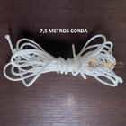 Kit Tela De Proteção Janelas Gato Criança 1,30 X 2,10 Branca