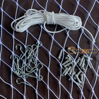 Kit Tela De Proteção Janelas Gato Criança 1,30 X 2,10 Branca