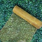 Kit Tela Decoração Natal Fita 25cmx5m Dourado 4 Peças - Magizi