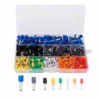 Kit Terminal Conector Tubular Ilhós 0,5mm À 6mm 800 Peças