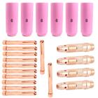 Kit Tig - 6 Bocais #8 - 6 Pinça 1,6mm - 6 Pinça 2,4mm - 2 Dif