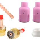 Kit Tig Gás Lens Pesado: 1 Pinça 3,2mm + 1 Difusor 3,2mm + 1